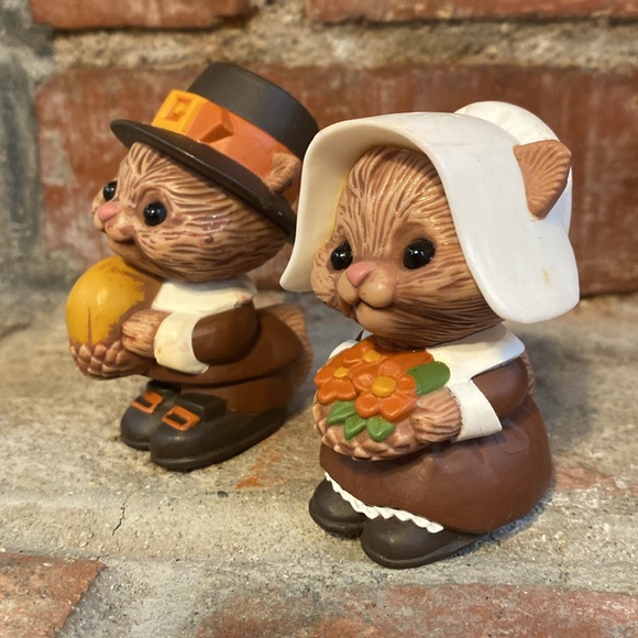 Vintage Hallmark Cards Thanksgiving salt/pepper shakers - Picture 6 of 6